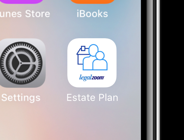 LegalZoom iOS App Selected Designs